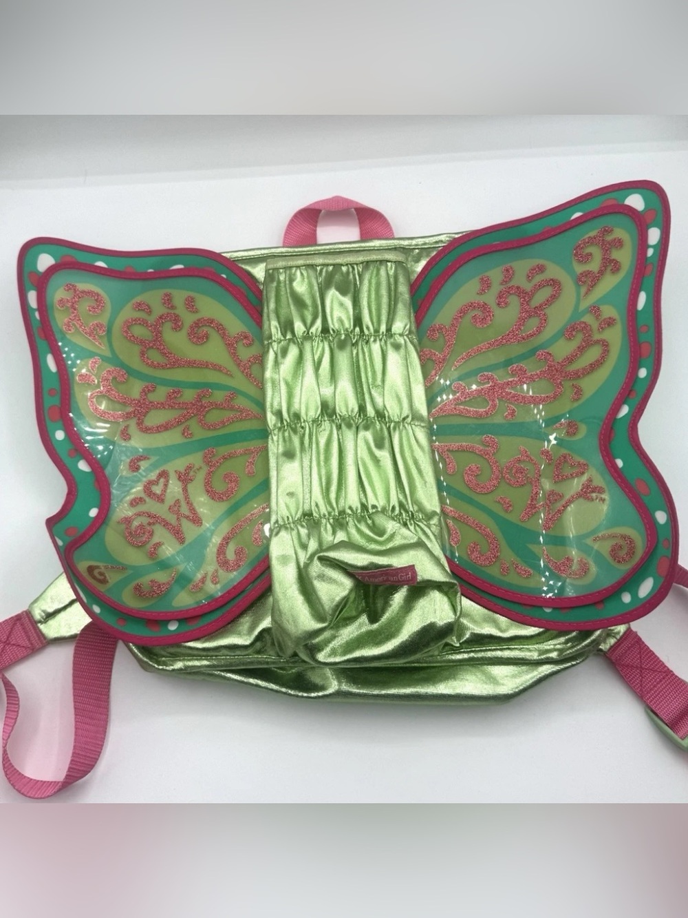 American Girl Wellie Wishers Flutter Wings Butterfly Backpack